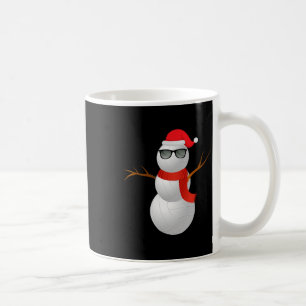 Funny Santa Volleyball Snowman Holiday Spirit Chri Coffee Mug