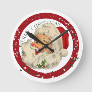 Funny Santa ~ Wall Clock