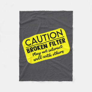 Funny Sarcasm Dark Humor Quotes Adult Sarcastic Pe Fleece Blanket