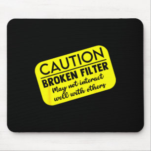 Funny Sarcasm Dark Humor Quotes Adult Sarcastic Pe Mouse Pad