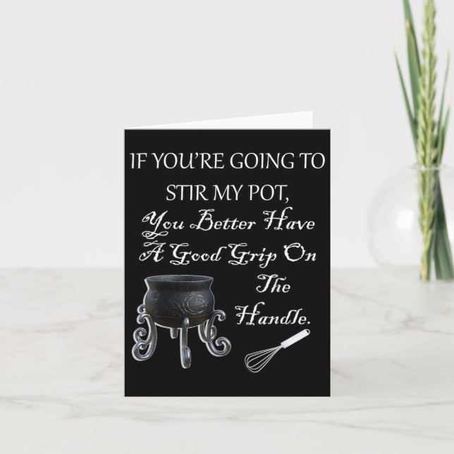 Funny Sarcasm Quote &amp; Graphic Design Moons &am Card (Front)