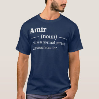 Funny Sarcastic Amir  T-Shirt