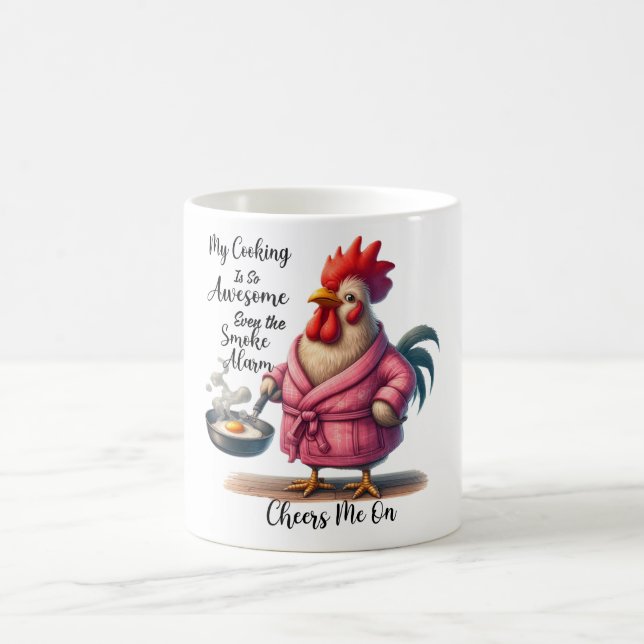 Funny/Sarcastic Animal Sayings/Chicken Coffee Mug (Center)
