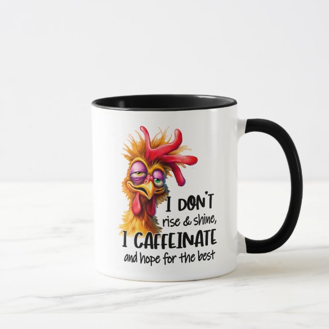 Funny/Sarcastic Animal Sayings/Chicken/Coffee Mug (Right)