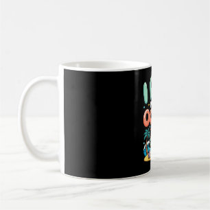 Funny sarcastic beach kawaii turtle kids pee in coffee mug