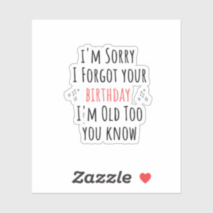 Funny sarcastic birthday