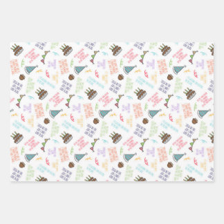 Funny Sarcastic Birthday Gift Wrap