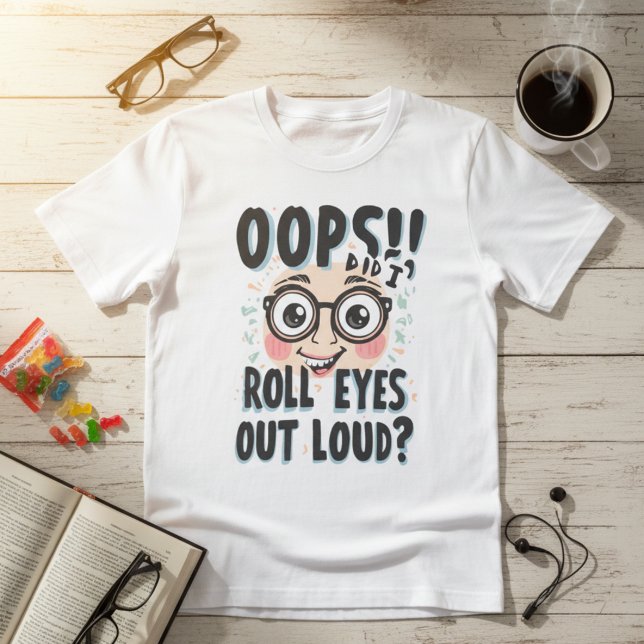 Funny Sarcastic Cartoon – Pastel Humour Design T-Shirt (Creator Uploaded)