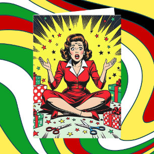 Funny Sarcastic Christmas Humor Card