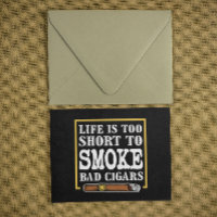 Funny Sarcastic Cigar Quote