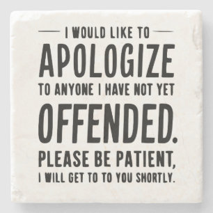 funny sarcastic coaster