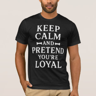Funny Sarcastic Dog Humour Design T-Shirt