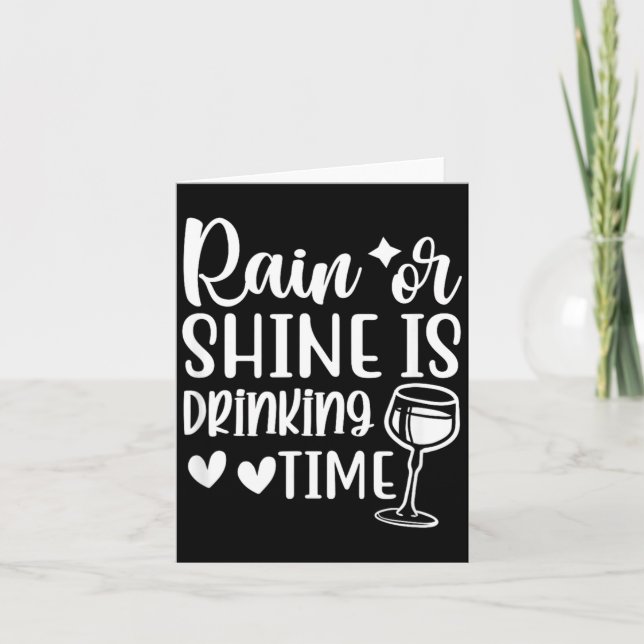 Funny Sarcastic Drinking Alcohol Offensive Card (Front)