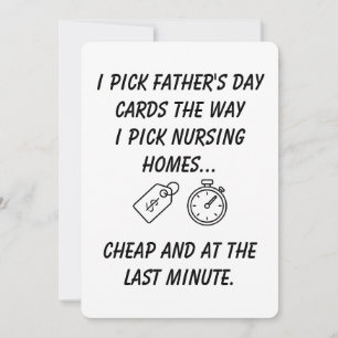 Funny Sarcastic Father'S Day Card for Dad