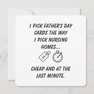 Funny Sarcastic Father'S Day Card for Dad