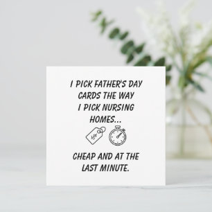 Funny Sarcastic Father'S Day Card for Dad