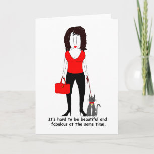 Funny, Sarcastic for Sisters and Friends Greeting Card