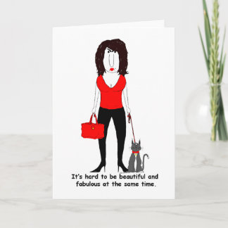 Funny, Sarcastic for Sisters and Friends Greeting Card