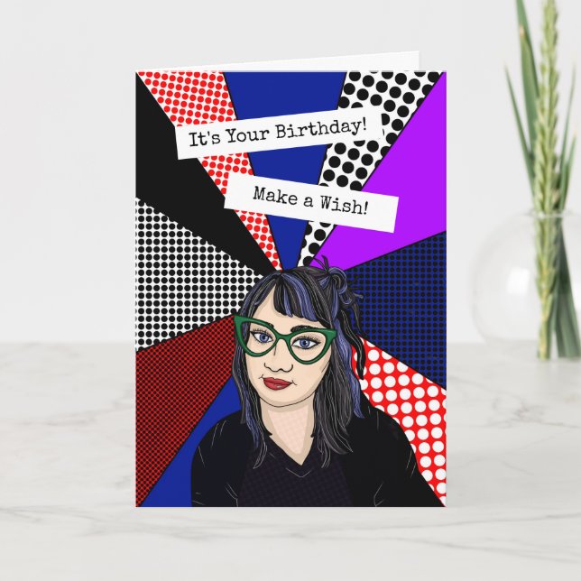 Funny Sarcastic Friendship Birthday Card (Front)