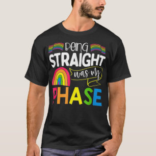 Funny Sarcastic Gay Lesbian LGBTQ Quote Pride Flag T-Shirt