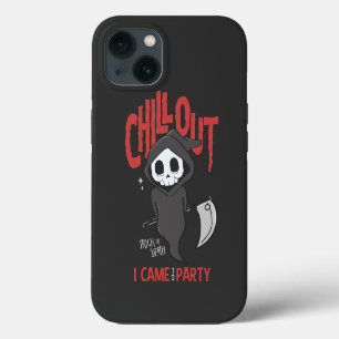 Funny Sarcastic Grim Reaper Halloween Party iPhone 13 Case