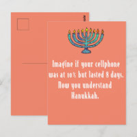 Funny Sarcastic Hanukkah Chanukah Cellphone Quote