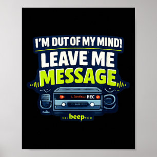 Funny Sarcastic Humourous Witty Quote Poster