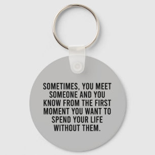Funny Sarcastic Introvert Humor Saying Key Ring