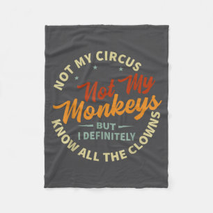 Funny Sarcastic Irony Quotes And Weird Fun Sayings Fleece Blanket