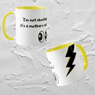 Funny Sarcastic Mum Voice Mug