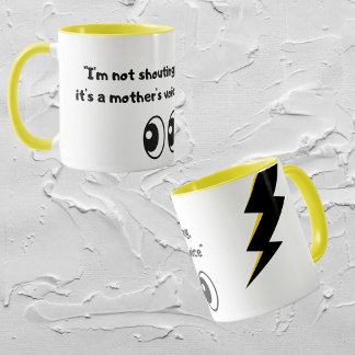 Funny Sarcastic Mum Voice Mug