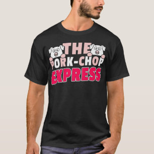 Funny Sarcastic Pork Chop Pig Grilling Shirt Premi