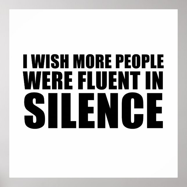 Funny sarcastic quotes adult humour sarcasm poster (Front)