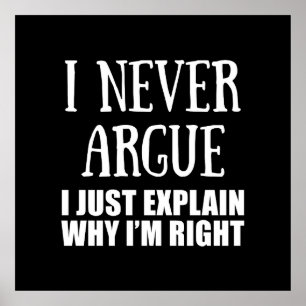 Funny sarcastic quotes adult humour sarcasm poster