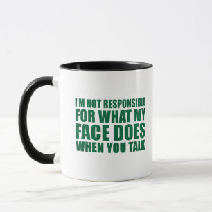 Funny sarcastic quotes humour sarcasm introvert mug