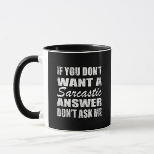 Funny sarcastic quotes humour sarcasm introvert mug