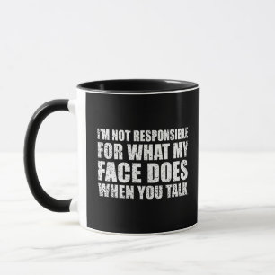 Funny sarcastic quotes humour sarcasm introvert mug