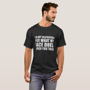 Funny sarcastic quotes humour sarcasm introvert T-Shirt
