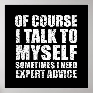 Funny sarcastic quotes humour sarcasm poster