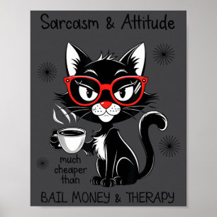 Funny Sarcastic Rude Sayings Sarcasm And Attitude  Poster