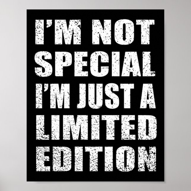 Funny Sarcastic Sayings Adult Humor Introvert  Poster (Front)