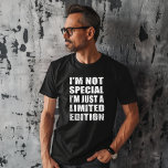 Funny sarcastic sayings adult humour introvert T-Shirt<br><div class="desc">If you like funny sarcastic quotes or great humourous designs then, this original slogan is for you. It's a great gift for your family, friends, or yourself! This design is ideal for anyone who loves sarcasm and humour. If you like this funny quote, check out more similar artworks in the...</div>