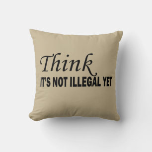 Funny sarcastic sayings famous quotes cushion