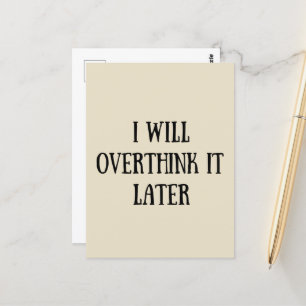 Funny sarcastic sayings famous quotes postcard