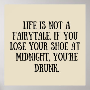 Funny sarcastic sayings famous quotes poster