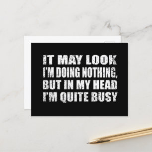Funny sarcastic sayings famous quotes sarcasm holiday postcard