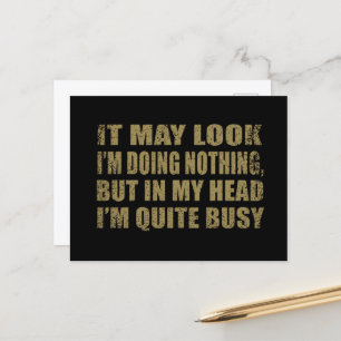 Funny sarcastic sayings famous quotes sarcasm holiday postcard