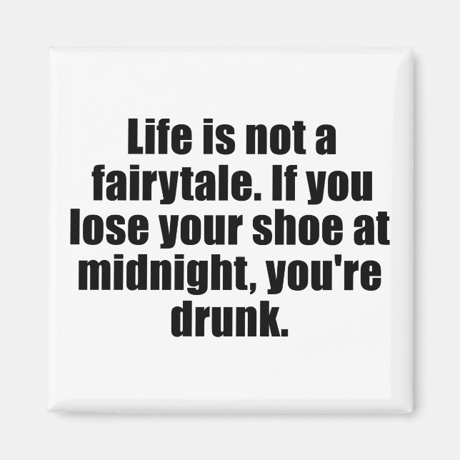 Funny sarcastic sayings famous quotes sarcasm magnet (Front)