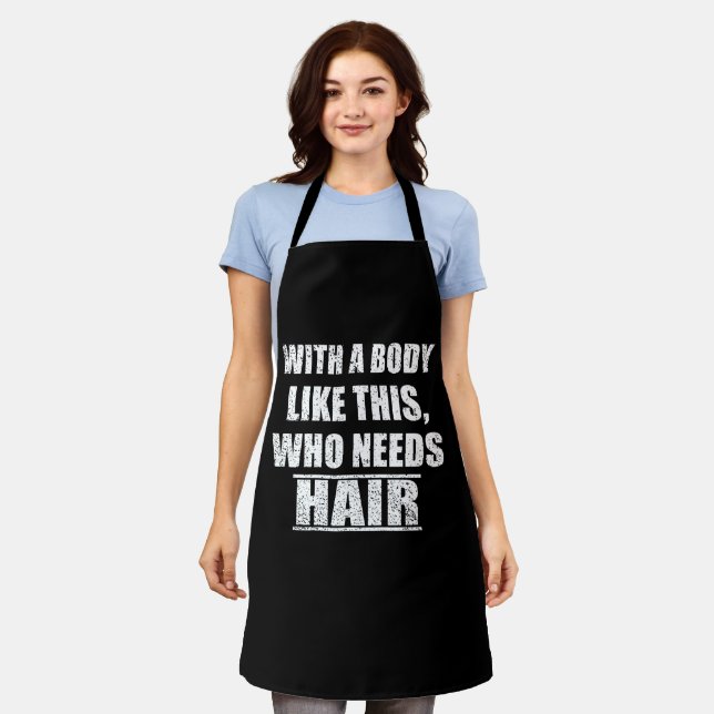 Funny sarcastic sayings humour sarcasm apron (Worn)