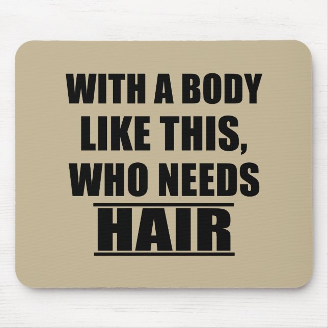 Funny sarcastic sayings humour sarcasm mouse pad (Front)